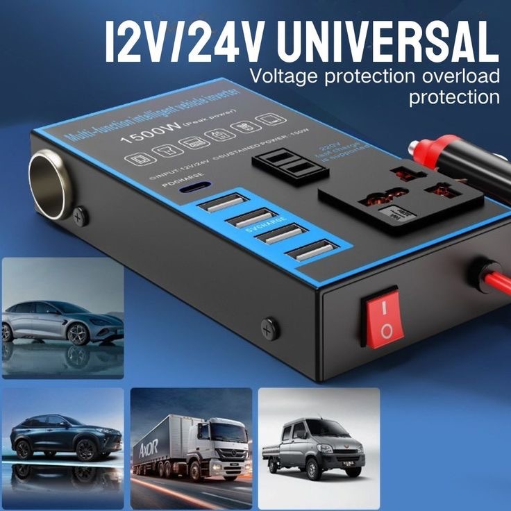 1500W Fast Charging Inverter